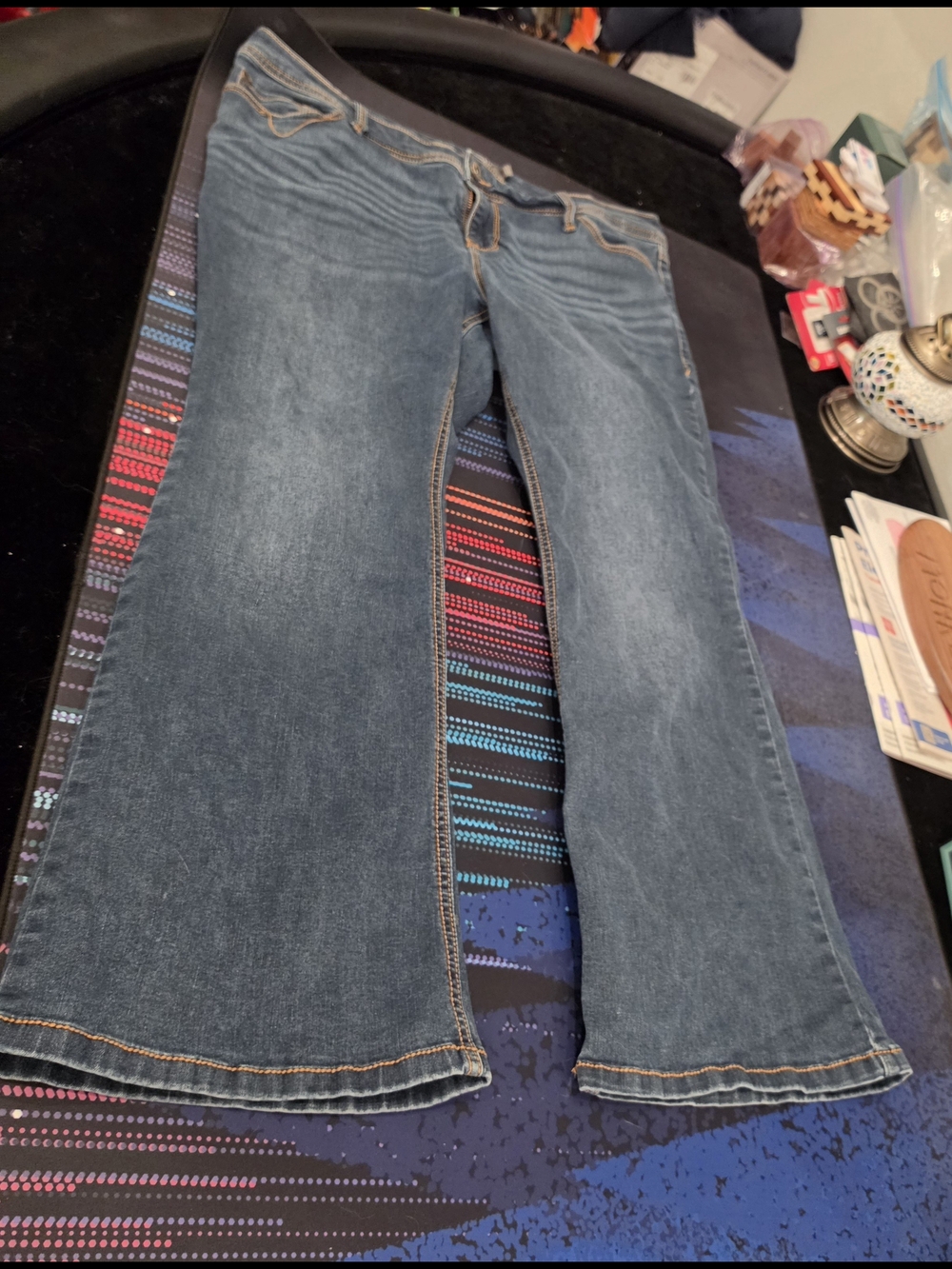 torrid Dark Blue Flare Jeans